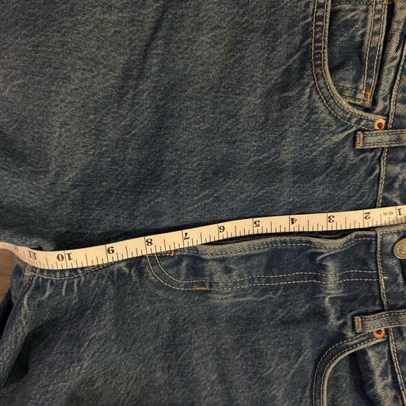 Reformation Blue Straight Leg Jeans - Picture 9 of 11